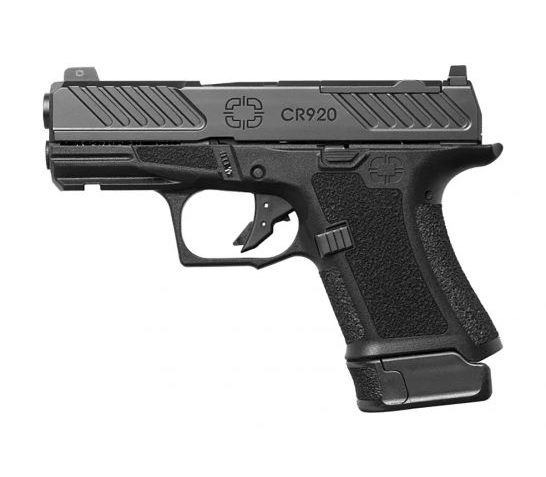 Shadow Systems CR920 Combat 3.41" 13rd 9mm Pistol, Blk/Blk – SS-4006