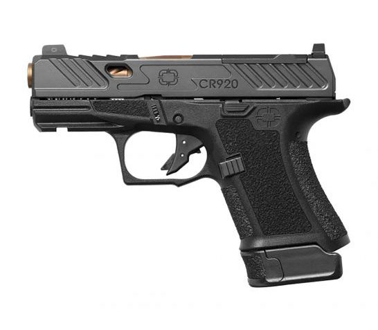 Shadow Systems CR920 Elite 3.41" 13rd 9mm Pistol, Blk/Bronze – SS-4012