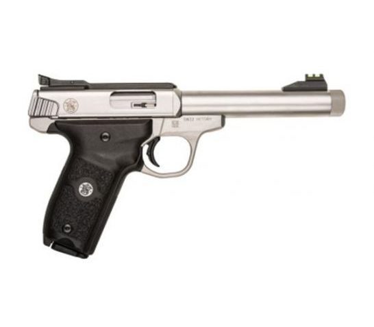 S&W SW22 Victory .22LR Target Pistol w/ Threaded Barrel, Stainless – 10201