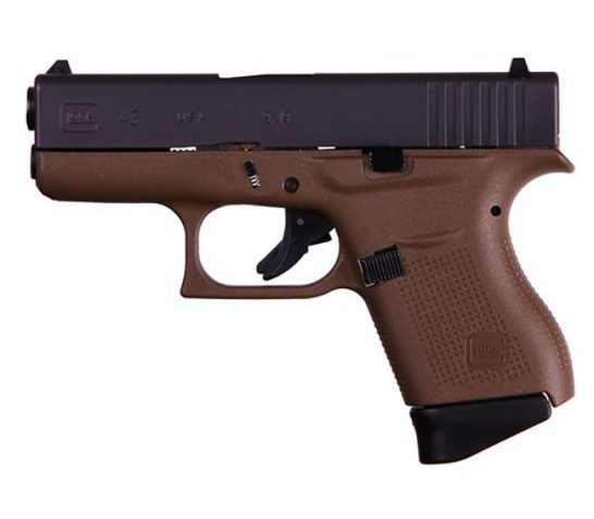 Glock G43 Gen3 9mm Pistol, 6+1 RD, Flat Dark Earth – UI4350201D