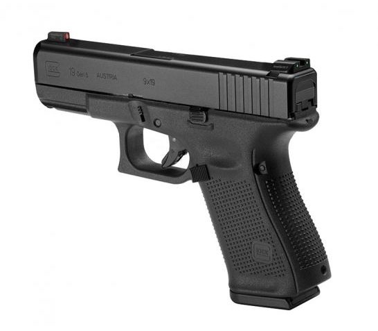 Glock 19 Gen5 9mm Pistol with AmeriGlo Bold Sights – PA1950303AB