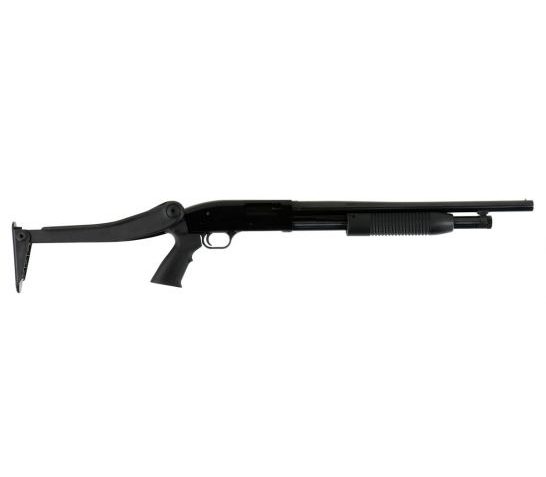 Mossberg Maverick 88 – Security with Top-Folding Stock – 6 Shot 12 Gauge Pump-Action Shotgun, Black – 31027