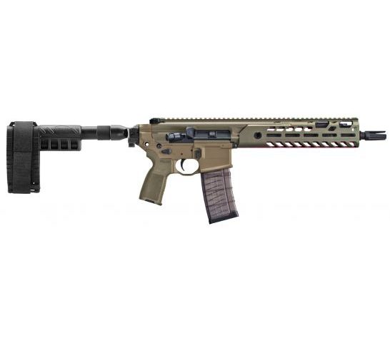 Sig Sauer MCX Virtus 5.56 NATO 30 Round Semi Auto Gas Operated Pistol, Flat Dark Earth – PMCX-11B-TAP-FDE