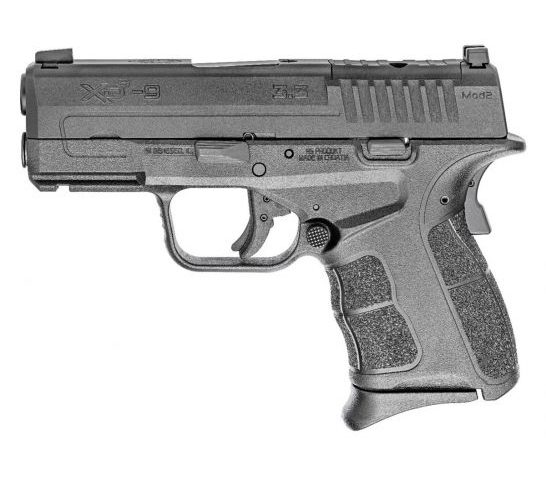 Springfield Armory XDs Mod2 OSP 9mm Pistol, Black – XDSG9339BOSP