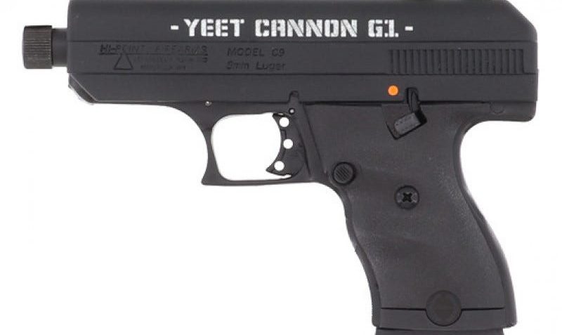 Hi-Point Firearms C-9 Yeet Cannon G1 9mm 3.5" Barrel 8-Rounds