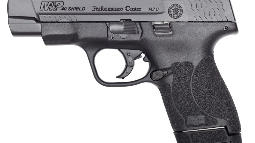 Smith & Wesson M&P Shield M2.0 Performance Center 40 Smith & Wesson, 4", 6rd/7rd, Black