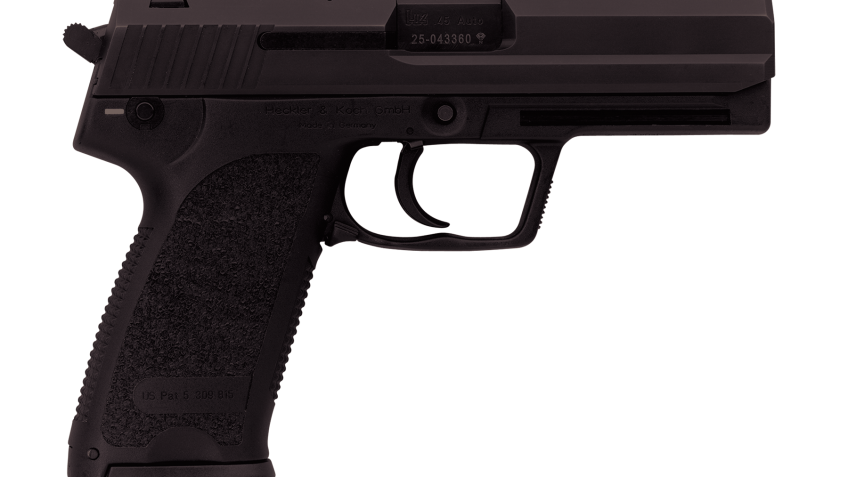 H&K USP V7 LEM 45 Auto (ACP) 4.41in Black Pistol – 12+1 Rounds