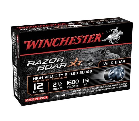 Winchester 12ga 2.75" Segmented Slub RazorBack Ammunition 5rds – S12RBSS