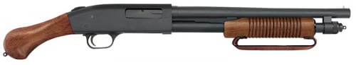 Mossberg 590 Night Stick 20 Gauge 14" Bluue, Wood, 6 Shot