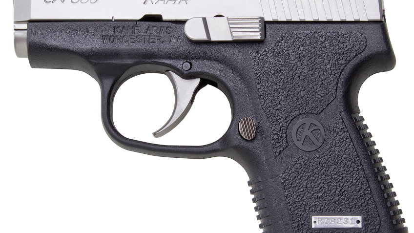 Kahr CW380, Black Poly Frame, Matte SS Slide