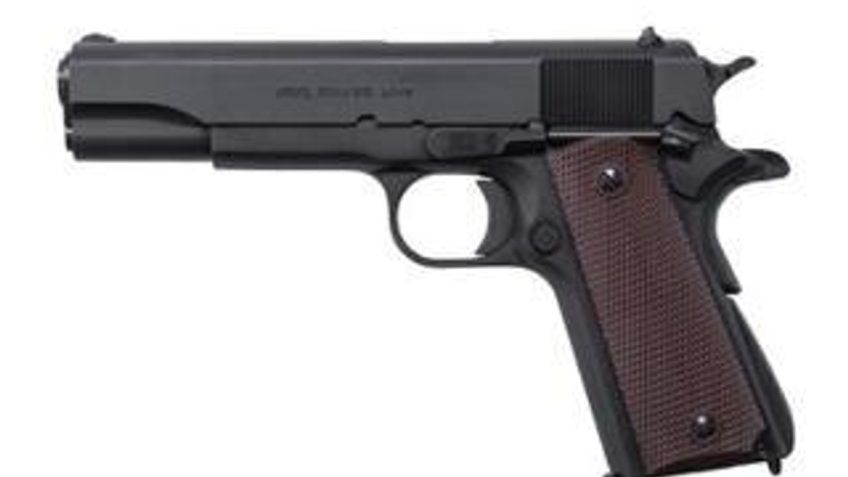 Auto Ordnance 1911A1 Gi, 45 ACP, 5", 7rd, Matte Black