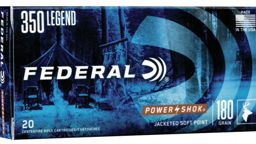 Federal Power Shok 350 Legend 180gr SP Rifle Ammo – 20 Rounds