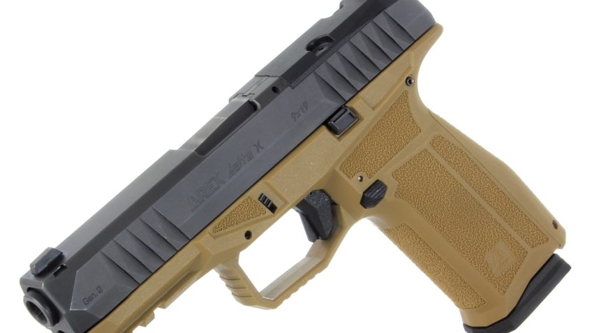 Arex Delta X Gen2 Flat Dark Earth 9mm 4" Barrel 17-Rounds