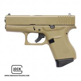 Glock 43 Flat Dark Earth 9mm 3.39" Barrel 6-Rounds