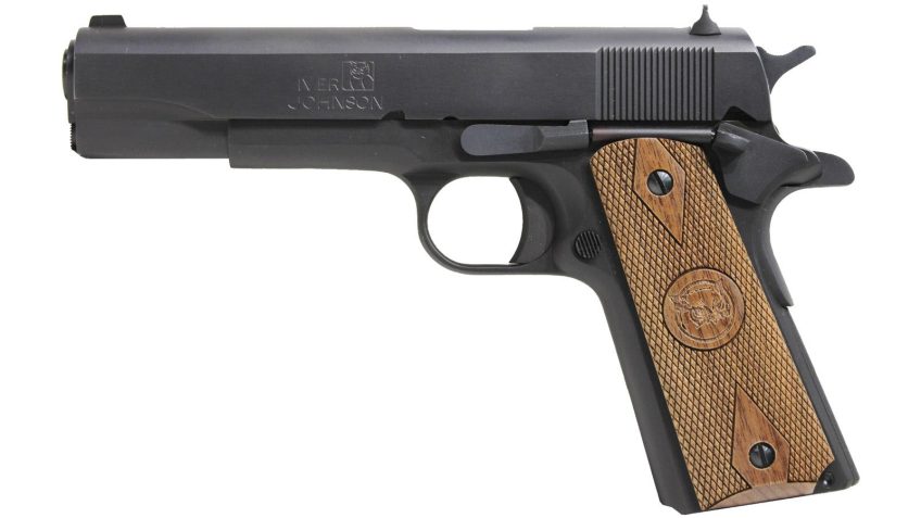 Iver Johnson Arms 1911 A1 Government 9mm Pistol, Matte Blue – 1911A1 9