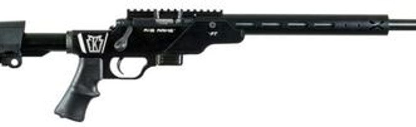 Keystone Crickett 722 PT Rifle 22LR, 16" Heavy Threaded Barrel, 7rd, A-B Arms Mod X Chassis