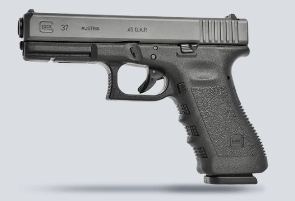 Glock 37 Gen3 45 G.A.P. 4.49in Matte Black Pistol – 10+1 Rounds