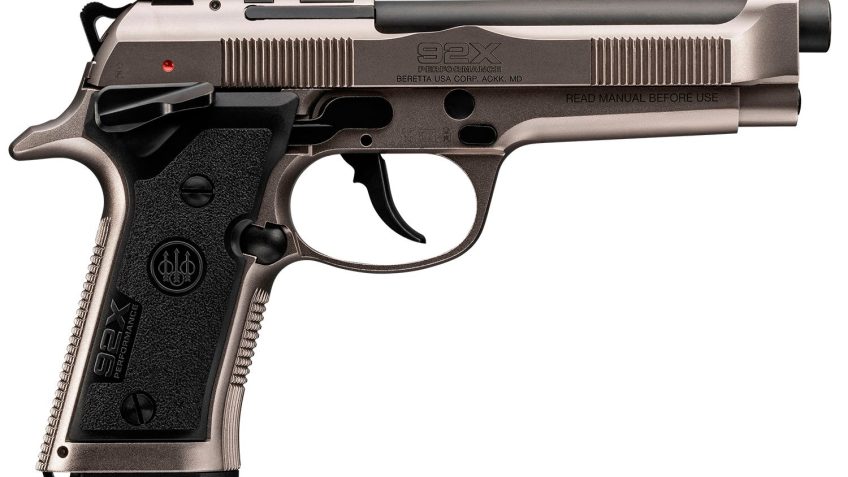 Beretta 92X Performance Defensive Gray Nistan 9mm 4.9" Barrel 10-Rounds