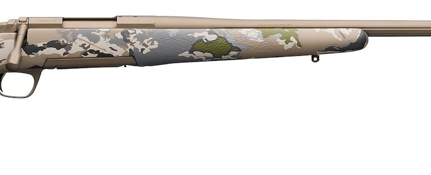 Browning X-Bolt Hell’s Canyon McMillan Long Range OVIX Camo Bolt Action Rifle – 6.5 Creedmoor – 26in