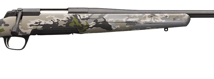 Browning X-Bolt Western Hunter Long Range OVIX Camo Bolt Action Rifle – 6.5 PRC – 24in