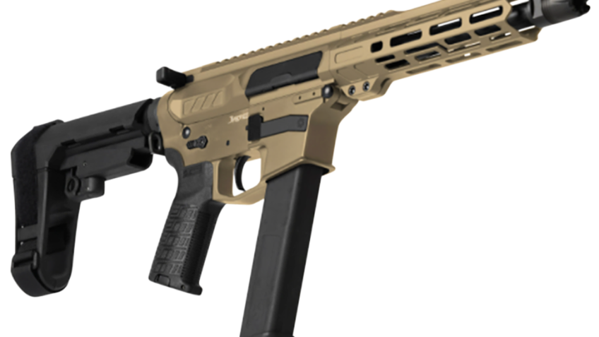 CMMG Banshee MK10 Pistol Coyote Brown 10mm Auto 8" Barrel 30-Rounds