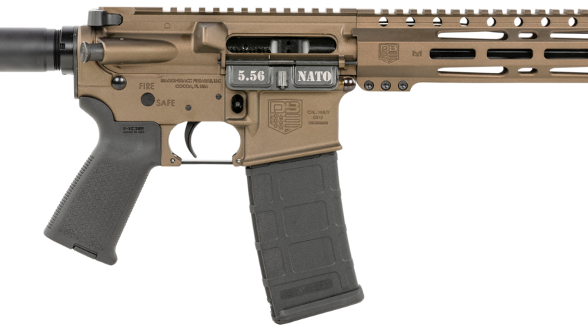 Diamondback DB15 Pistol Midnight Bronze 5.56 NATO 10" Barrel 30-Rounds