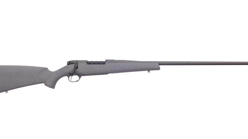 Weatherby Mark V Hunter Cerakote Granite Bolt Action Rifle – 30-06 Springfield – 24in