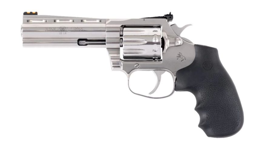 Colt King Cobra 22 Long Rifle 4.25in Stainless Steel Revolver – 10 Rounds