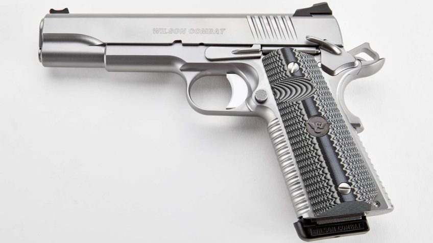 Wilson Combat ACP 45 Auto (ACP) 5in Stainless Pistol – 8+1