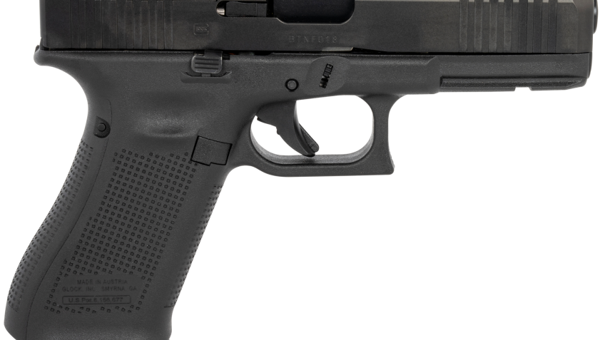 Glock G17 Gen5 MOS 9mm Luger 4.49in Matte Black Steel Pistol – 17+1 Rounds