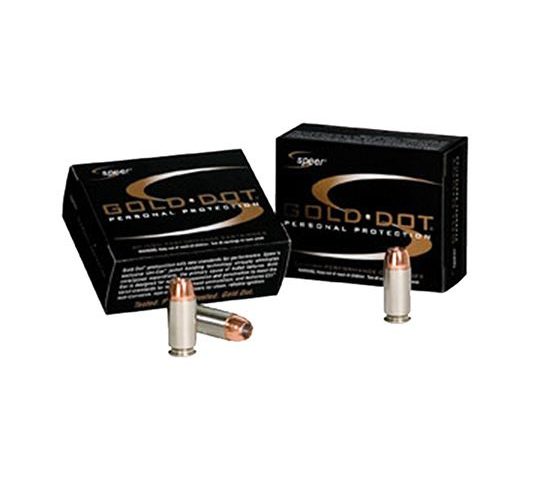 Speer 40 S&W 155gr Gold Dot Ammunition 20rds – 23961