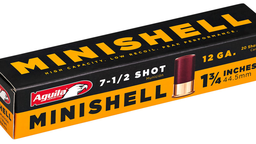 Aguila Minishell 12 Gauge 1-3/4in #7.5 5/8oz Target Shotshells – 20 Rounds