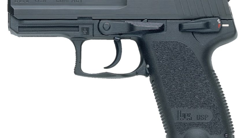 H&K USP Compact V7 LEM 40 S&W 3.58in Black Pistol – 12+1 Rounds