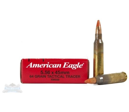 American Eagle 5.56mm 64gr FMJ Tactical Tracer Ammunition – XM856