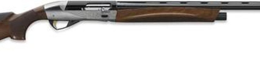 Benelli Ethos Field 28/26 Aa-Grade Satin Walnut Silver Engraved Progressive Comfort, rd,  2 rd