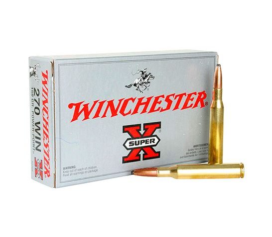 Winchester 270 150gr Power Point Super-X Ammunition 20rds – X2704