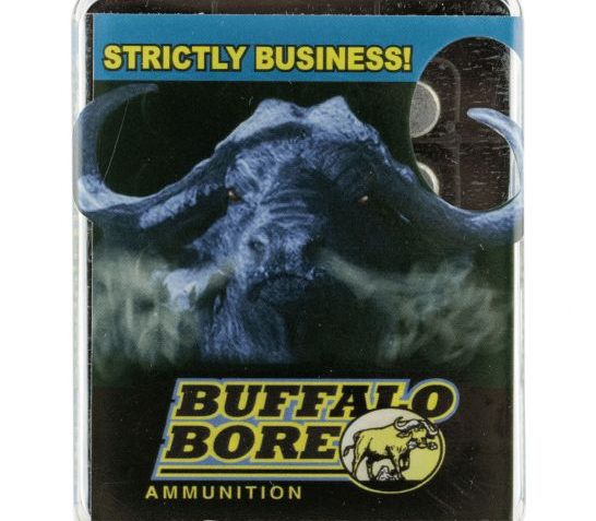 Buffalo Bore Colt New Police 32 S&W Long 100 grain Hard Cast Wadcutter Pistol and Handgun Ammo, 20/Box – 10B/20