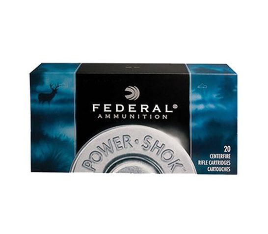 Federal 6.5×55 Swedish 140gr SP Moly Coat Power-Shok Ammunition 20rds – 6555B