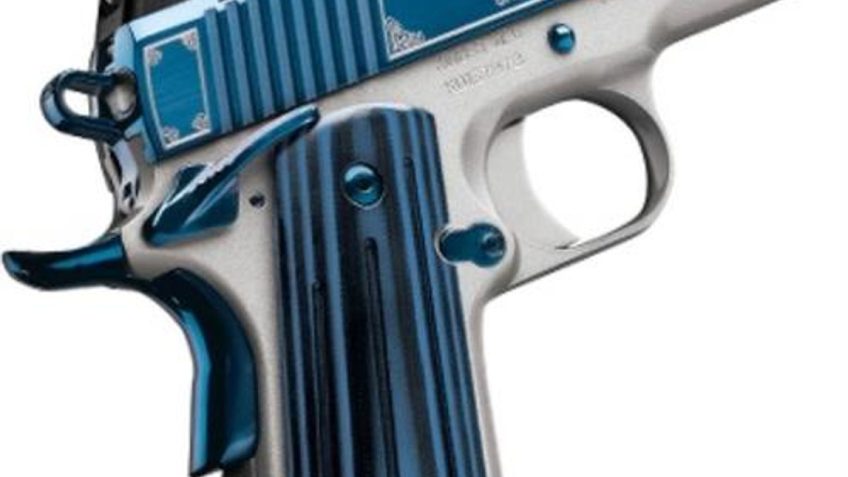 Kimber Sapphire Ultra II Blue PVD / Satin Silver .45 ACP 3-inch 8Rd Night Sights