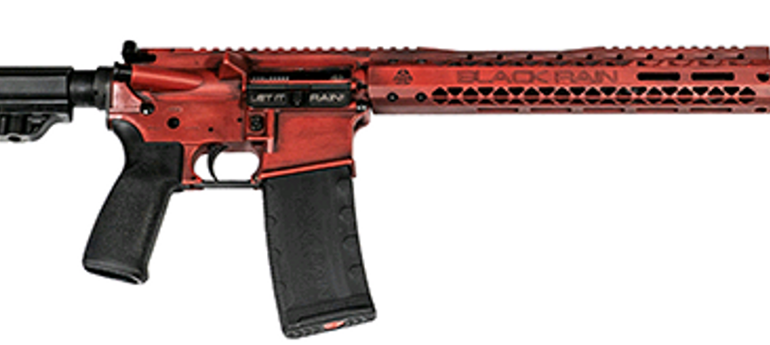 Black Rain 5.56mm, 16" Barrel, Spec+ Fusion Rifle – RED Battleworn