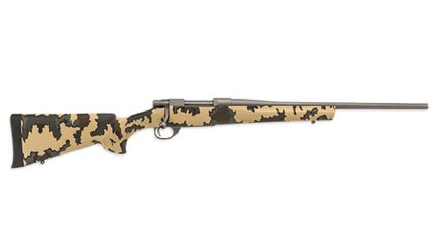 Howa Kuiu Rifle 243 Win, Standard Hogue Stock, Cerakote Barreled Action 22" #2 1-10, Vias/Gun Metal