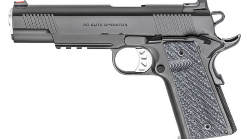 Springfield Range Officer Elite Operator 1911, 10mm, 5", 8rd, Black Steel