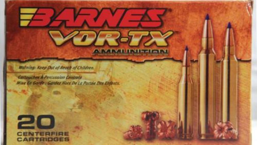 Barnes VOR-TX .35 Whelen Barnes Tipped Triple Shock X-Bullet 180gr, 20rd Box