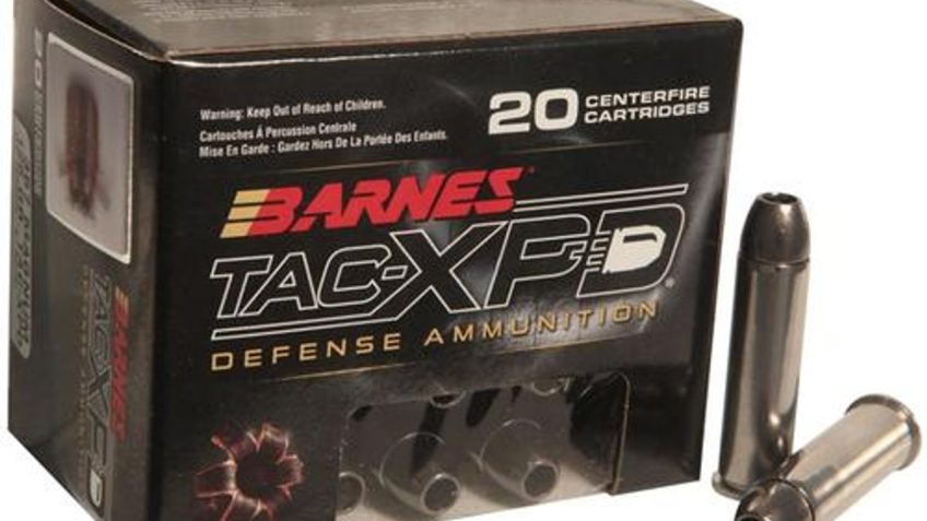 Barnes TAC-XPD .357 Mag 125gr, Lead Free Solid Copper Hollow Point 20rd Box