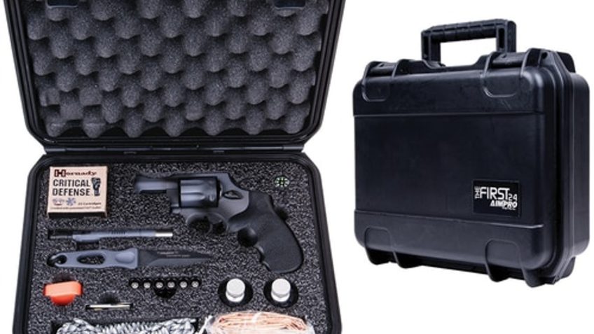 Taurus First 24 617 Gun Survival Kit 357Mag, 2" Barrel, 7rd, Case