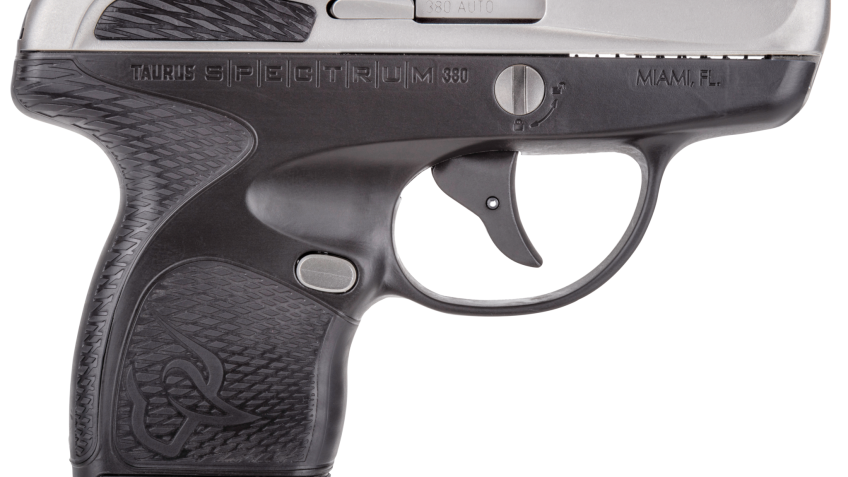 Taurus Spectrum 380 Auto (ACP) 2.8in Stainless/Black Pistol – 7+1 Rounds