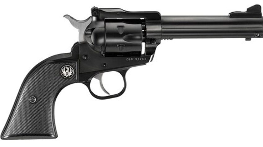 Ruger Single-Six 22LR/22 Mag, 4.62" Barrel, Adjustable Sights, Blued Finish