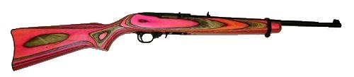 Ruger 10/22 Pink / Black .22LR 18.5-inch 10rd