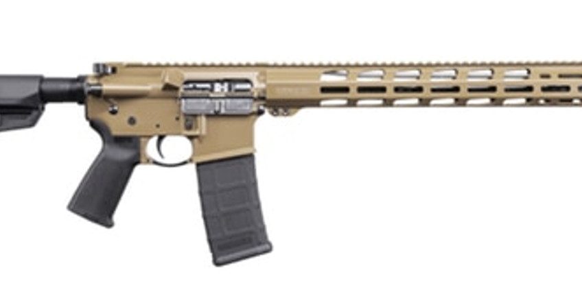 Ruger AR556 5.56/.223, 18" Barrel, M-LOK, Davidson's Dark Earth, 30rd