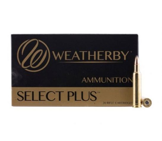 Weatherby Select Plus 378 Weatherby Mag 270 grain Spire Point Rifle Ammo, 20/Box – H378270SP